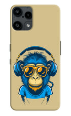 Monkey Headphone Nothing Phone 3A Lite Hard Case Back Cover by Casekaro