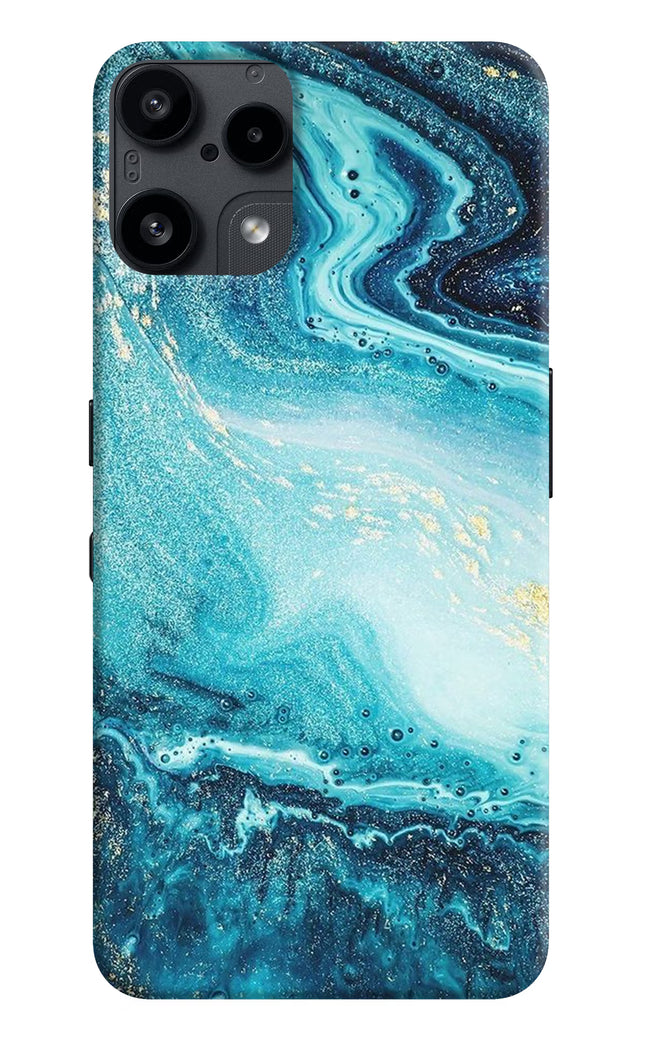 Blue Glitter Marble Nothing Phone 3A Lite Back Cover