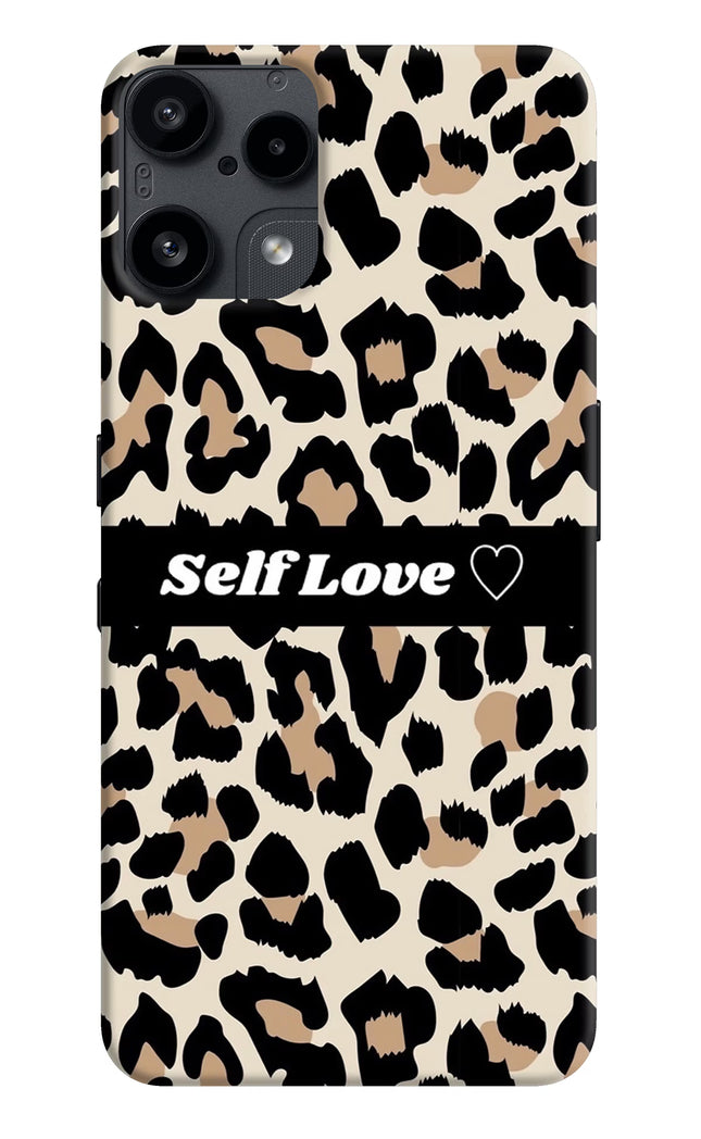 Leopard Print Self Love Nothing Phone 3A Lite Back Cover