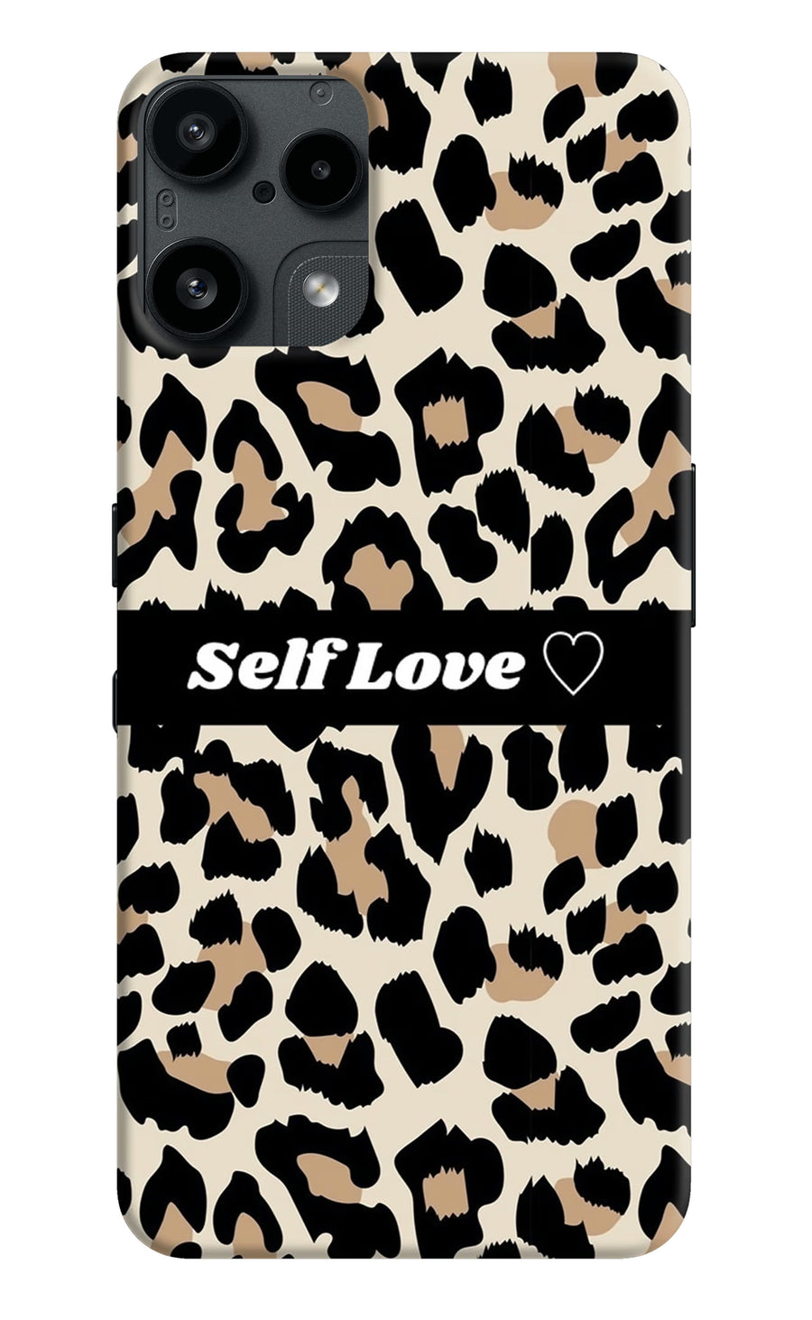 Leopard Print Self Love Nothing Phone 3A Lite Back Cover, Hard case