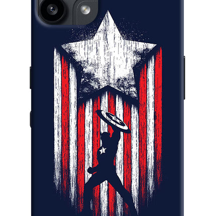 Captain America Marvel Art Nothing Phone 3A Lite Back Cover