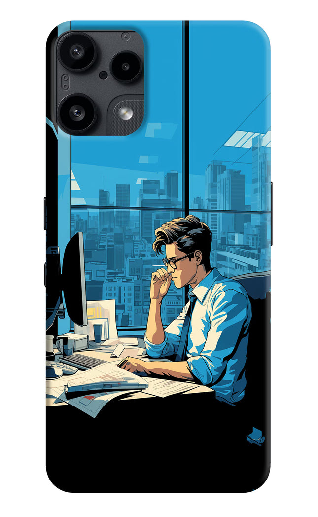 Focused Hustler (AI Generated) Nothing Phone 3A Lite Back Cover