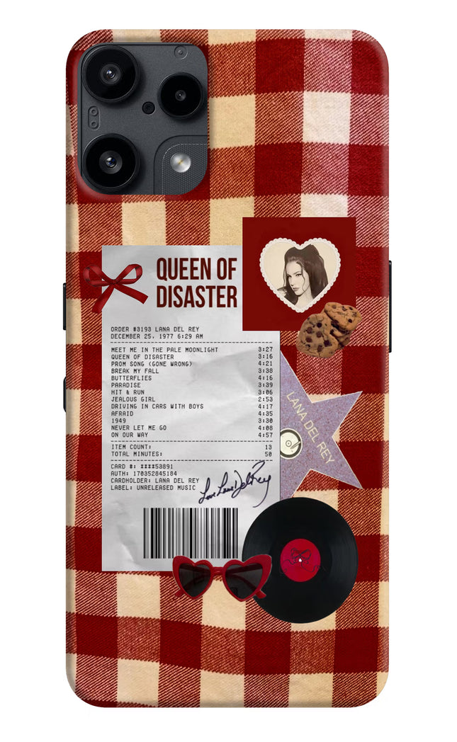 Queen of Disaster Nothing Phone 3A Lite Back Cover