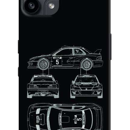WRC'99 Nothing Phone 3A Lite Back Cover