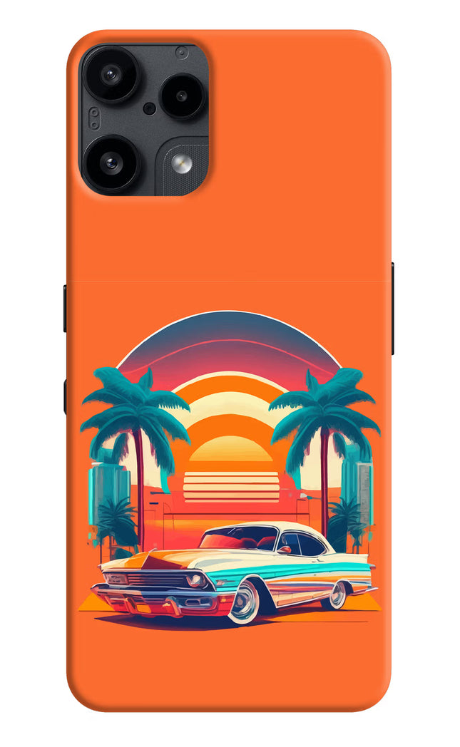 Palm Drive 80s Nothing Phone 3A Lite Back Cover