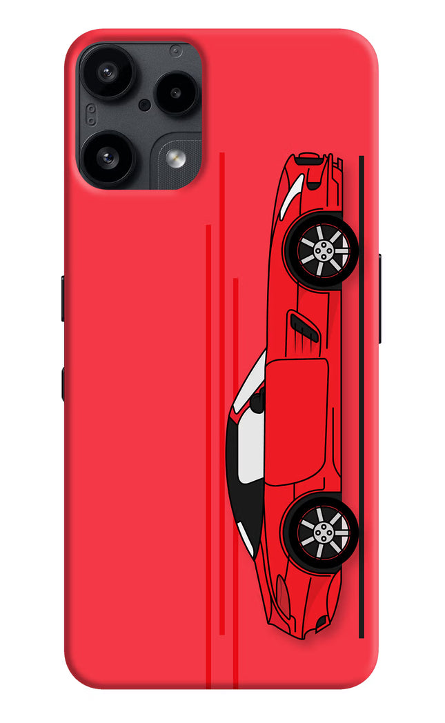Red Velocity Nothing Phone 3A Lite Back Cover