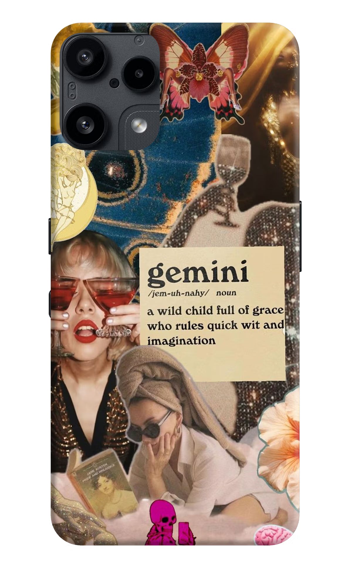 Gemini Zodiac Nothing Phone 3A Lite Back Cover