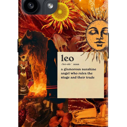 Leo Zodiac Nothing Phone 3A Lite Back Cover
