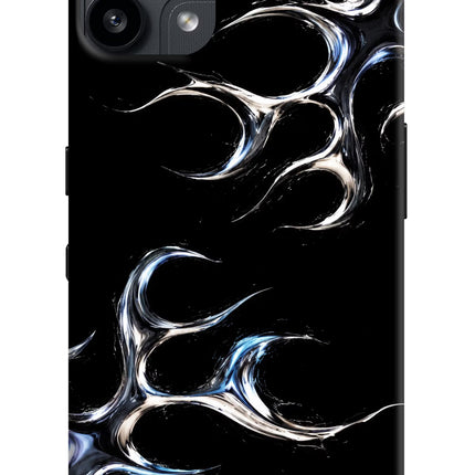 Chrome Tribal Nothing Phone 3A Lite Hard Case Back Cover by Casekaro