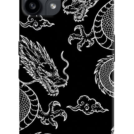 Twin Dragons Nothing Phone 3A Lite Hard Case Back Cover by Casekaro