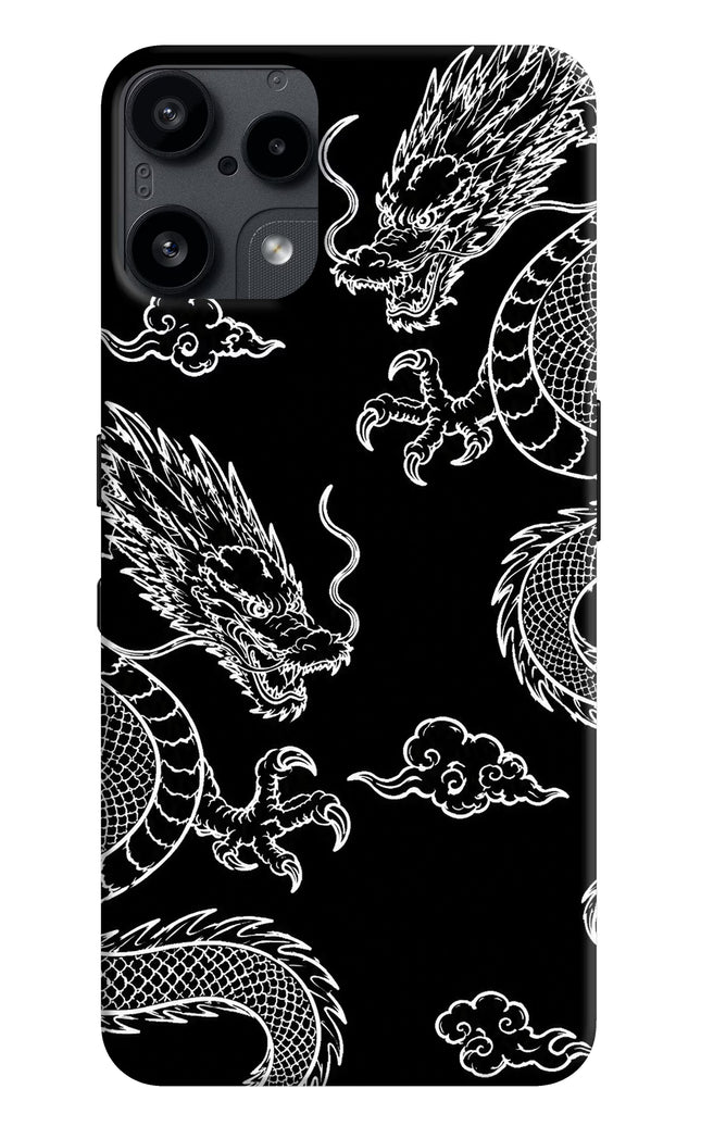 Twin Dragons Nothing Phone 3A Lite Hard Case Back Cover by Casekaro