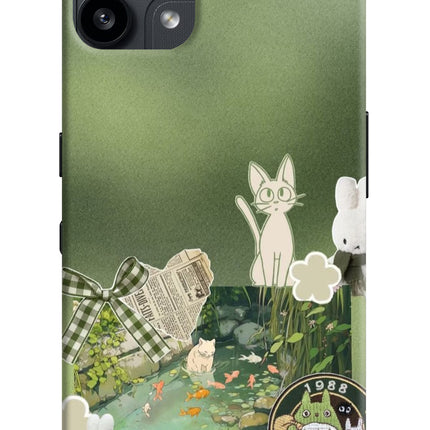 Aesthetic anime Nothing Phone 3A Lite Hard Case Back Cover by Casekaro