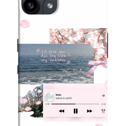 Wave to earth Nothing Phone 3A Lite Hard Case Back Cover by Casekaro