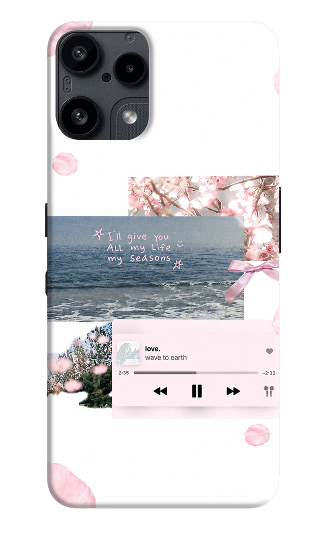 Wave to earth Nothing Phone 3A Lite Hard Case Back Cover by Casekaro