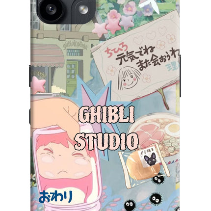 Studio Ghibli Nothing Phone 3A Lite Hard Case Back Cover by Casekaro