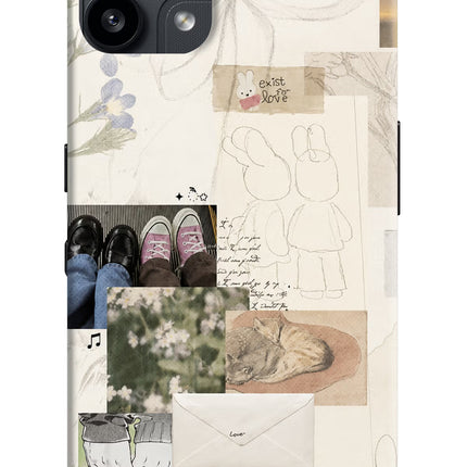Soft Aesthetic Nothing Phone 3A Lite Hard Case Back Cover by Casekaro