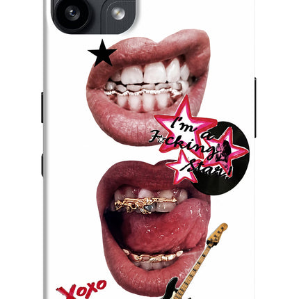 Rockstar Nothing Phone 3A Lite Hard Case Back Cover by Casekaro