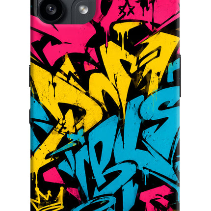 Graffiti Vibe Nothing Phone 3A Lite Hard Case Back Cover by Casekaro