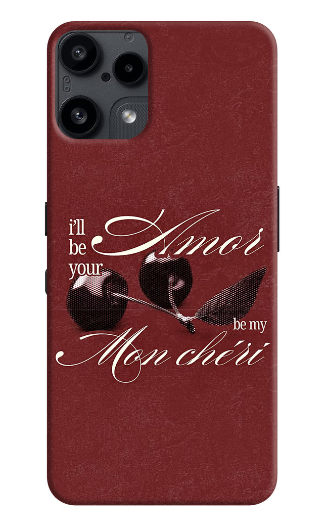 Velvet Cherry Nothing Phone 3A Lite Hard Case Back Cover by Casekaro