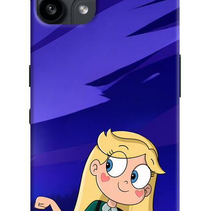 Star Glow Nothing Phone 3A Lite Hard Case Back Cover by Casekaro