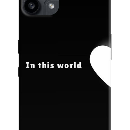 This World Nothing Phone 3A Lite Hard Case Back Cover by Casekaro