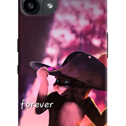 Forever Cat Nothing Phone 3A Lite Hard Case Back Cover by Casekaro