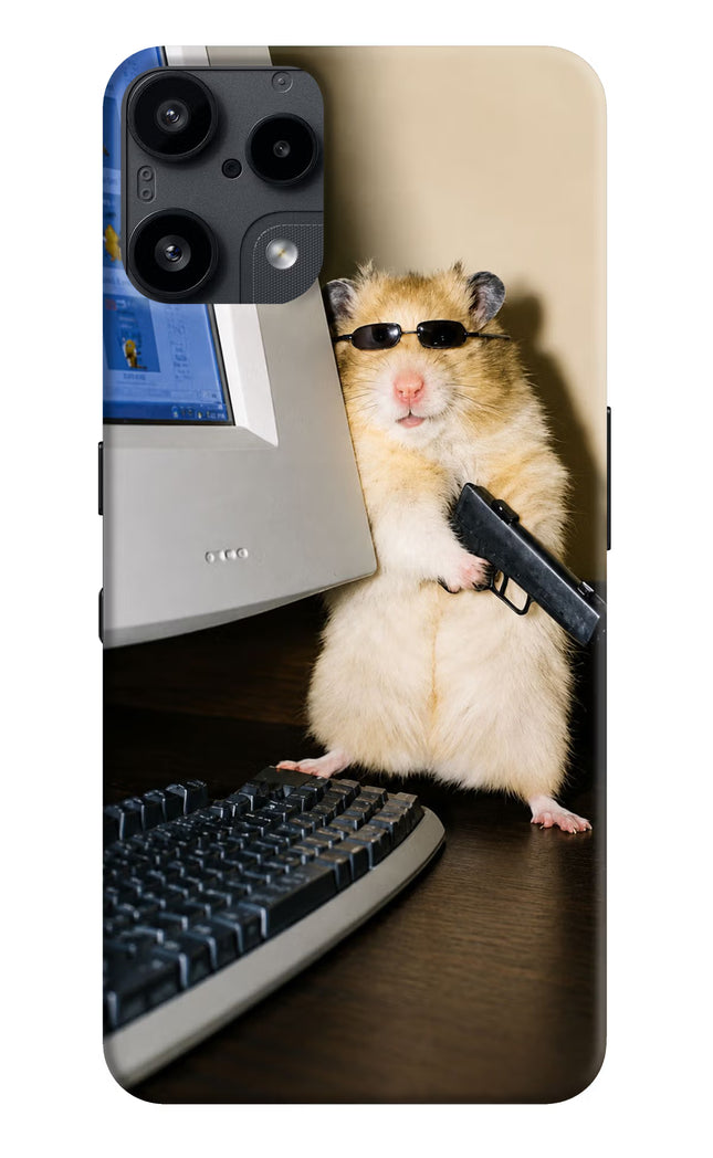 Hacker Hamster Nothing Phone 3A Lite Hard Case Back Cover by Casekaro