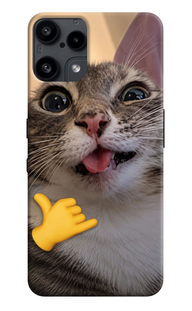 Silly Cat Call Nothing Phone 3A Lite Hard Case Back Cover by Casekaro