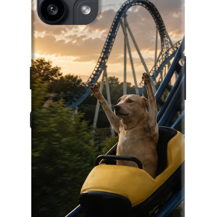 Rollercoaster Dog Nothing Phone 3A Lite Hard Case Back Cover by Casekaro