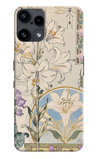White Lily Nothing Phone 3A Lite Hard Case Back Cover by Casekaro
