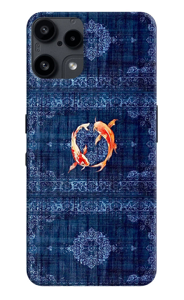 Koi Blue Nothing Phone 3A Lite Hard Case Back Cover by Casekaro