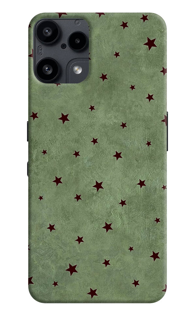 Green Stars Nothing Phone 3A Lite Hard Case Back Cover by Casekaro