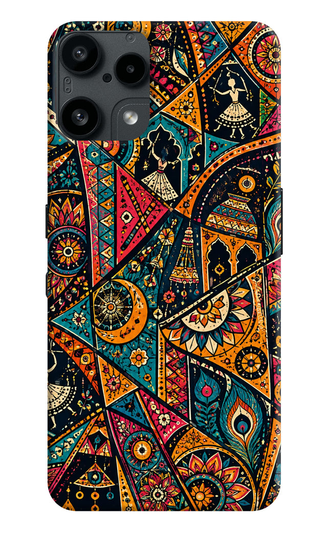 Folk Print Nothing Phone 3A Lite Hard Case Back Cover by Casekaro