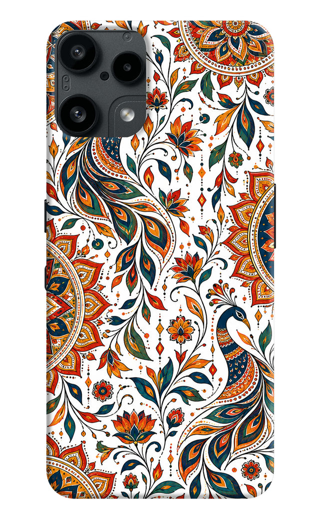 White Mayura Nothing Phone 3A Lite Hard Case Back Cover by Casekaro