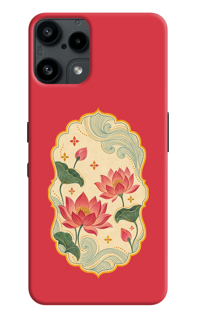 Pink Lotus Nothing Phone 3A Lite Hard Case Back Cover by Casekaro