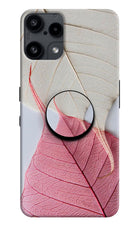 White Pink Leaf Nothing Phone 3A Lite Pop Case