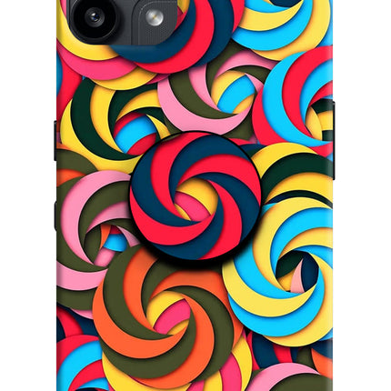 Spiral Pattern Nothing Phone 3A Lite Pop Case