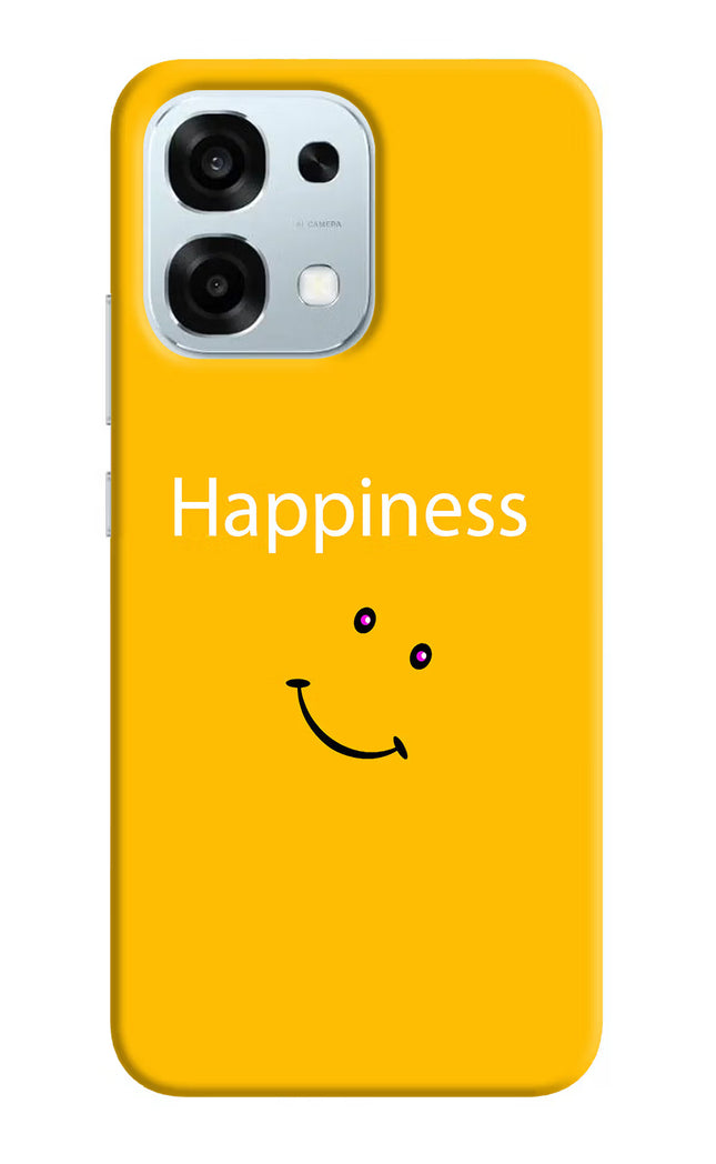 Happiness With Smiley Oppo F31 5G Hard Case Back Cover by Casekaro
