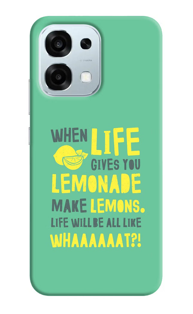 Quote Oppo F31 5G Hard Case Back Cover by Casekaro