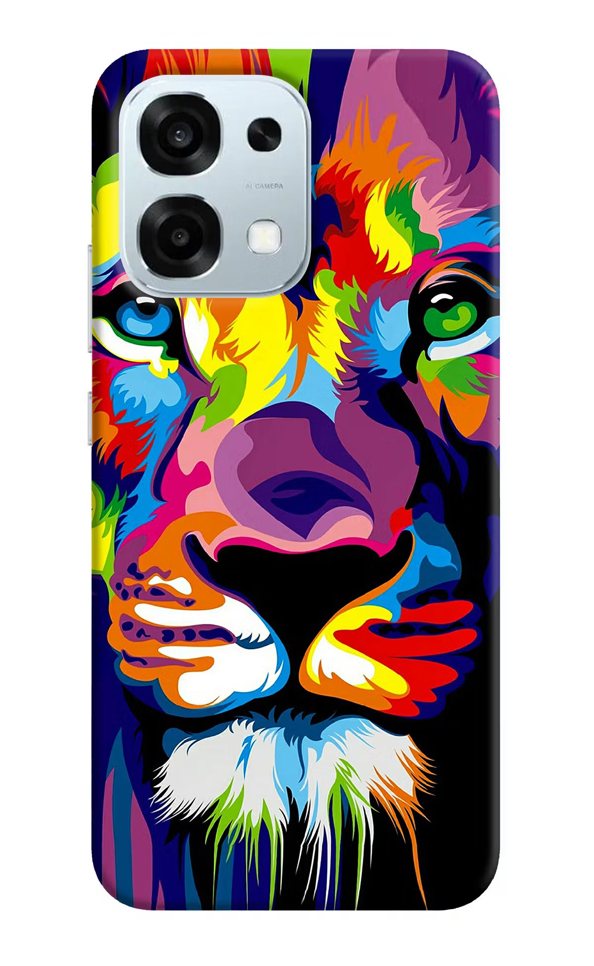 Lion Oppo F31 5G Hard Case Back Cover by Casekaro