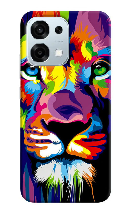 Lion Oppo F31 5G Hard Case Back Cover by Casekaro