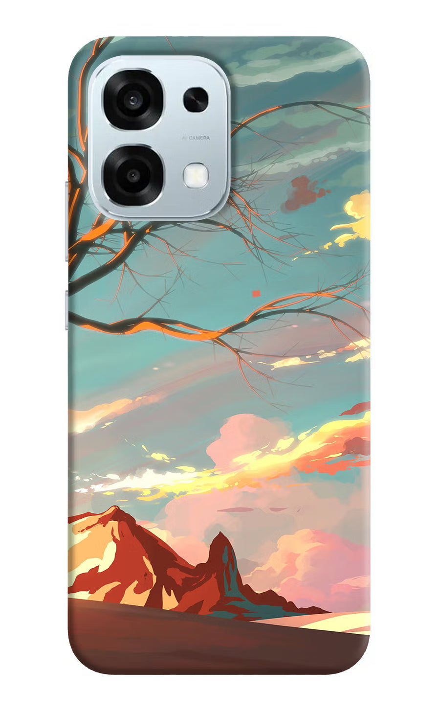 Scenery Oppo F31 5G Back Cover, Hard case