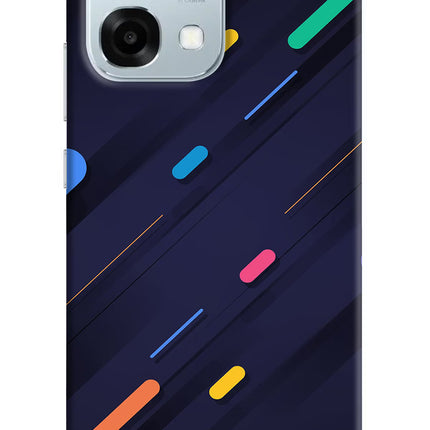 Abstract Design Oppo F31 5G Hard Case Back Cover by Casekaro