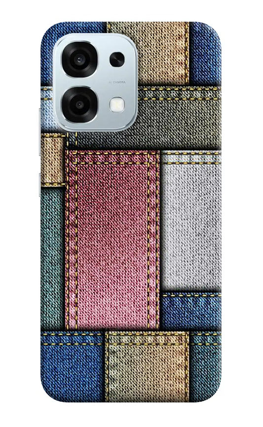 Multicolor Jeans Oppo F31 5G Hard Case Back Cover by Casekaro