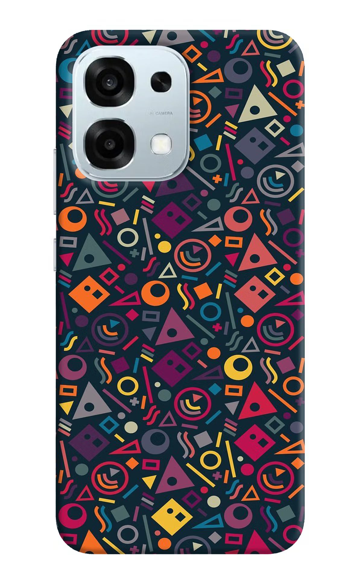 Geometric Abstract Oppo F31 5G Hard Case Back Cover by Casekaro