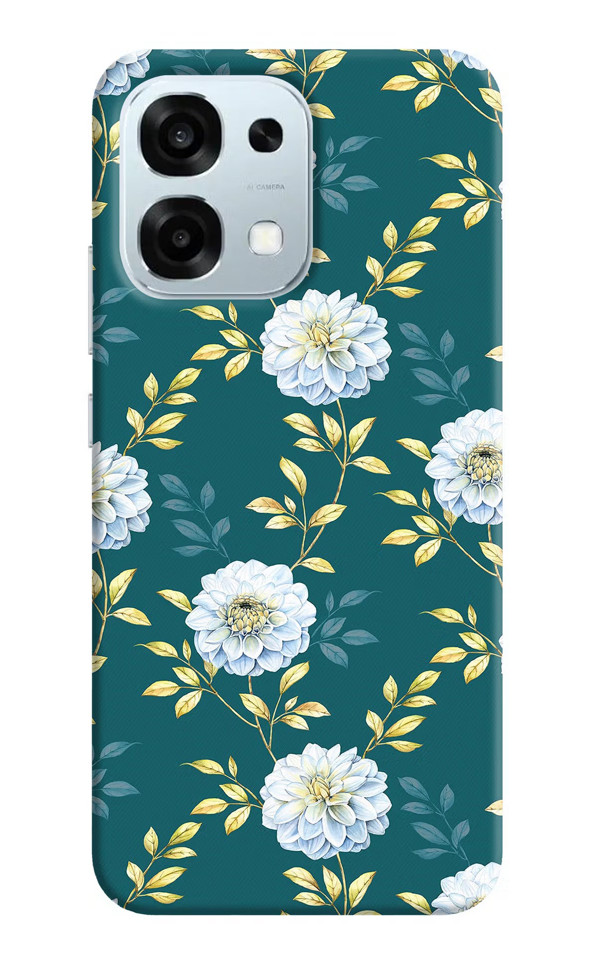 Flowers Oppo F31 5G Hard Case Back Cover by Casekaro