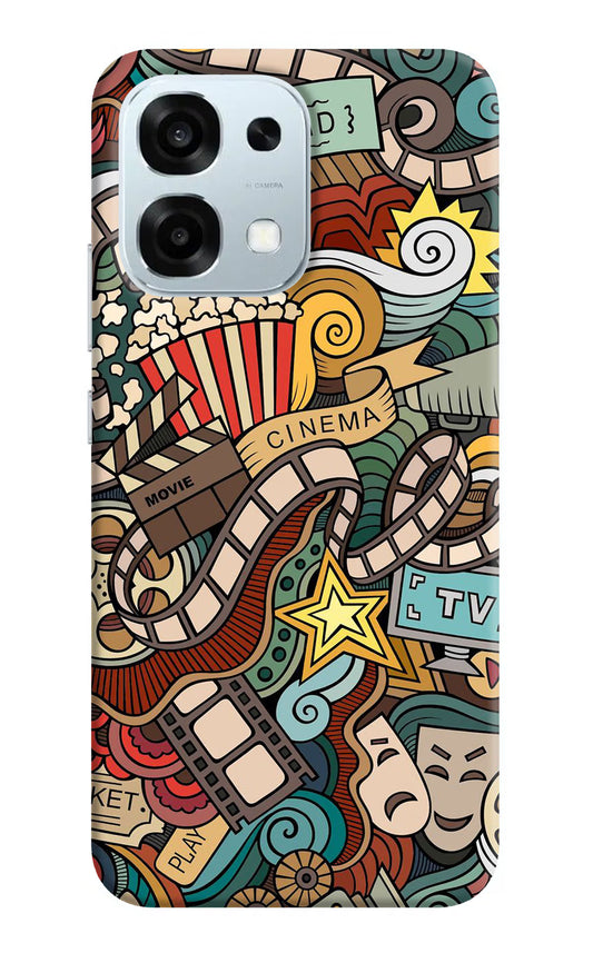 Cinema Abstract Oppo F31 5G Hard Case Back Cover by Casekaro