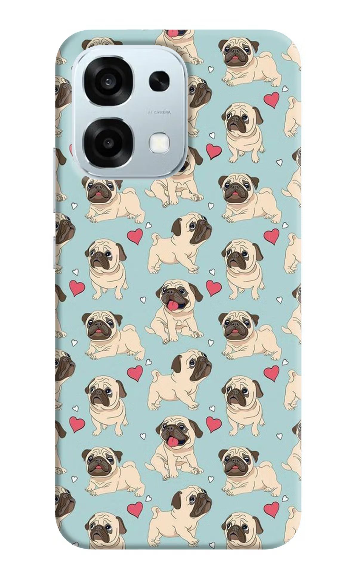 Pug Dog Oppo F31 5G Hard Case Back Cover by Casekaro