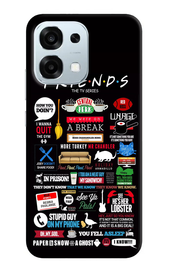 FRIENDS Oppo F31 5G Hard Case Back Cover by Casekaro