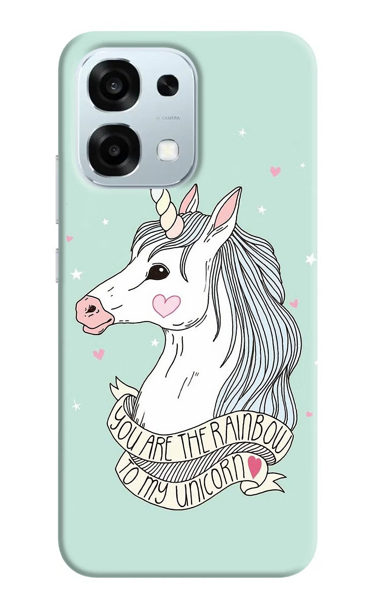 Unicorn Wallpaper Oppo F31 5G Hard Case Back Cover by Casekaro